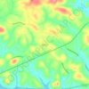 Madison topographic map, elevation, terrain