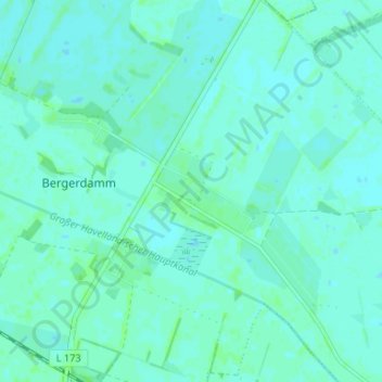Hertefeld topographic map, elevation, terrain