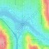 Salmon Bay topographic map, elevation, terrain