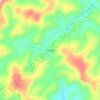 Pingueira topographic map, elevation, terrain