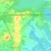 Salem Hill topographic map, elevation, terrain