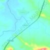 Santa Lucia topographic map, elevation, terrain