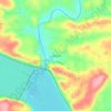 Safe Harbor topographic map, elevation, terrain