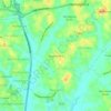 Magammana topographic map, elevation, terrain