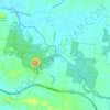 Pomona topographic map, elevation, terrain