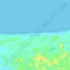 Praia de Xavier topographic map, elevation, terrain