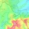 Bokerley Down topographic map, elevation, terrain