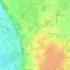 Gieselberg topographic map, elevation, terrain