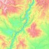 Oregon Island topographic map, elevation, terrain
