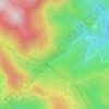 Δάσος Φρακτού topographic map, elevation, terrain