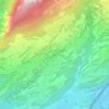 La Soie topographic map, elevation, terrain