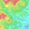 Roots topographic map, elevation, terrain