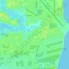 Gulf Dale topographic map, elevation, terrain