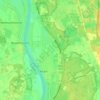 Veld topographic map, elevation, terrain