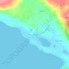 Treasure Beach topographic map, elevation, terrain
