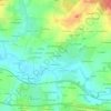 La Champagne topographic map, elevation, terrain