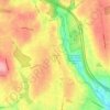 Long Hill topographic map, elevation, terrain