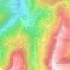 Le Perthuis topographic map, elevation, terrain