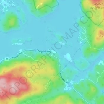Merkebekk topographic map, elevation, terrain