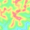 Coal Cliff topographic map, elevation, terrain