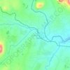 Nansadi topographic map, elevation, terrain