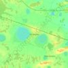 Петухово topographic map, elevation, terrain