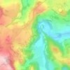 Les Ayeux topographic map, elevation, terrain