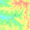 Twin Grove topographic map, elevation, terrain