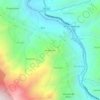 Antahuran topographic map, elevation, terrain