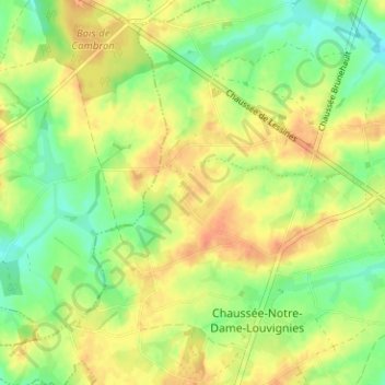 L'Herse topographic map, elevation, terrain