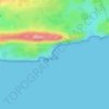 Mupe Bay topographic map, elevation, terrain