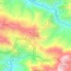 Volant topographic map, elevation, terrain