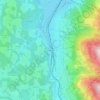 Walswegen topographic map, elevation, terrain