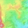 Beaune-le-Chaud topographic map, elevation, terrain