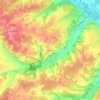 La Dabinerie topographic map, elevation, terrain