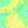 Lax topographic map, elevation, terrain