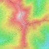 Poggio delle Ignude topographic map, elevation, terrain