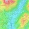 Sachrang topographic map, elevation, terrain