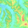 Laura topographic map, elevation, terrain