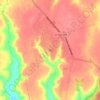 Pii topographic map, elevation, terrain