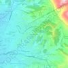 Qesarak (Linsa) topographic map, elevation, terrain
