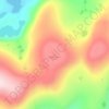 Snøfjellskollan topographic map, elevation, terrain
