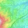 Ornano Grande topographic map, elevation, terrain