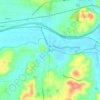 Claylick topographic map, elevation, terrain