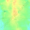 Miller Grove topographic map, elevation, terrain