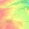 Benablón topographic map, elevation, terrain