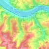 Reisach topographic map, elevation, terrain