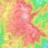 Nimitz topographic map, elevation, terrain