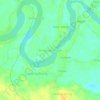 Kampung Tengah topographic map, elevation, terrain