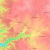 Pohari topographic map, elevation, terrain